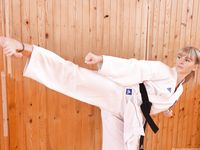 barefoot karate feet kicks