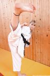 barefoot karate feet kicks