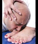 Barefoot Karate Facekicks