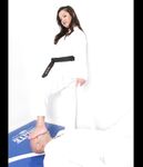 Barefoot Karate Facekicks