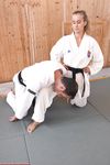 Barefoot Karate Facekicks