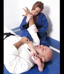 Barefoot Jujitsu Woman Domination