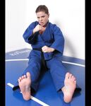 Barefoot Jujitsu Woman Domination
