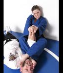 Barefoot Jujitsu Woman Domination