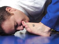 Barefoot Jujitsu Woman Domination