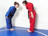 Barefoot Jujitsu Woman Domination