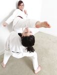 Lethal Barefoot Black belt Karate master