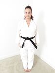 Lethal Barefoot Black belt Karate master