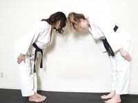 Lethal Barefoot Black belt Karate master