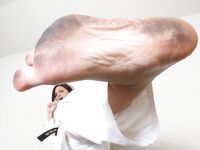 Lethal Barefoot Black belt Karate master