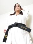 Lethal Barefoot Black belt Karate master