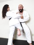 Lethal Barefoot Black belt Karate master