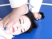 Lethal Barefoot Black belt Karate master