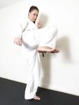 Lethal Barefoot Black belt Karate master