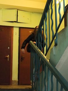 Feet - Irina B - 2016-05-04 From home without shoes