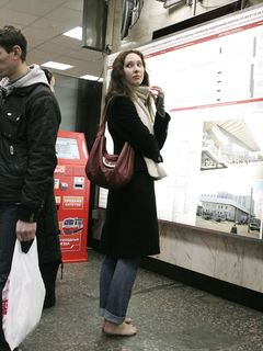 Feet - Polina - 2010-12-19 Polina visits Moscow