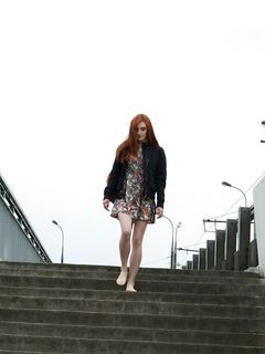 Feet - Sofia B - 2017-04-07 A barefoot redhead's trip