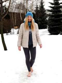 Feet - Victoria A - 2015-06-10 The first time on snow