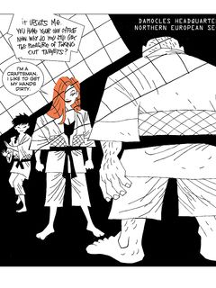 Comic/Manga/Anime martial art woman