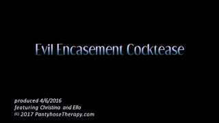 PantyhoseTherapy - Evil Encasement Cocktease