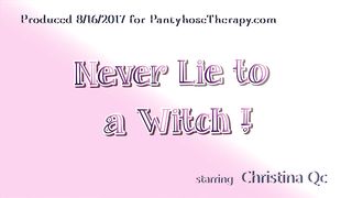 PantyhoseTherapy - Never Lie To A Witch