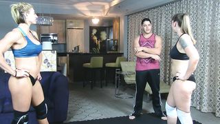 Rapture and Kara 2 on 1 domination