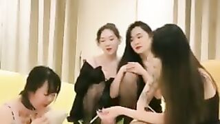 Great Chinese Feet Lezdom