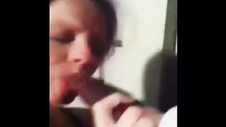 This white MILF can't get cock this big at home.