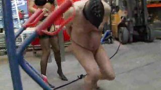 Balls destroyed by boss lady