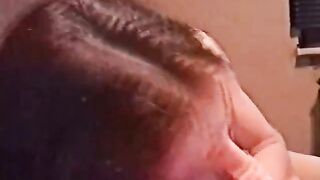 Sunny gives boyfriend a very big cumshot