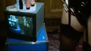 Silke auf der strasse Angelabert 5