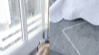 Muscle girl photoshoot