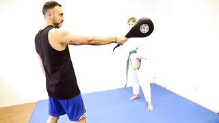 Czech Soles - Teen karate student dominates her teacher with BIG feet