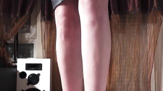 mistress Latisha - red high heels insertion