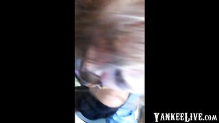 Hooker Blowjob in car