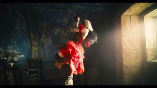 Harley Quinn headscissor and feet