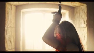 Harley Quinn headscissor and feet