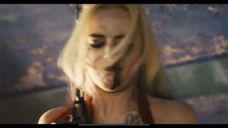 Harley Quinn headscissor and feet