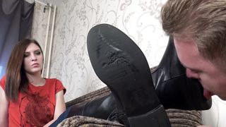 Under Sweet Weight - Alina Boots Soles Licking