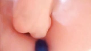 Intense self fisting session 2