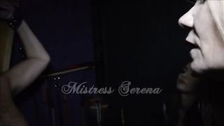 Goddess Serena and Paris spitting competition