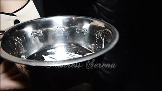 Goddess Serena and Paris spitting competition