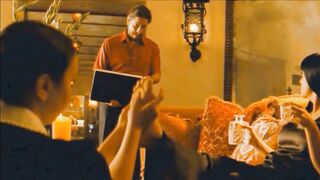 Salma Hayek Feet Rub