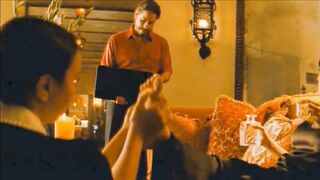 Salma Hayek Feet Rub