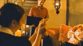 Salma Hayek Feet Rub