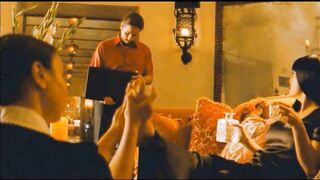 Salma Hayek Feet Rub