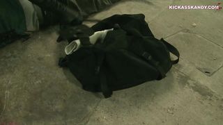 \Red Leather fighter