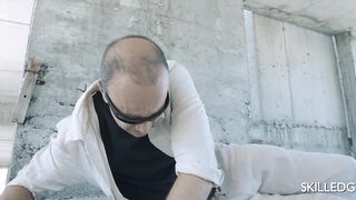 skilled girl mixed fight vs 2