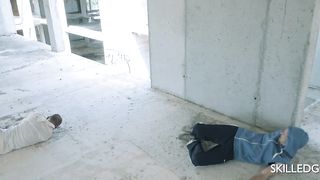 skilled girl mixed fight vs 2