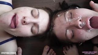 lesbian feet worship